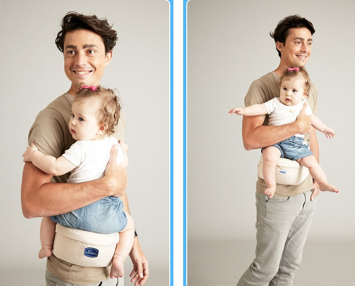 Siège porte-bébé ergonomique - portage ventral multifonction