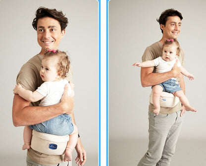 Siège porte-bébé ergonomique - portage ventral multifonction