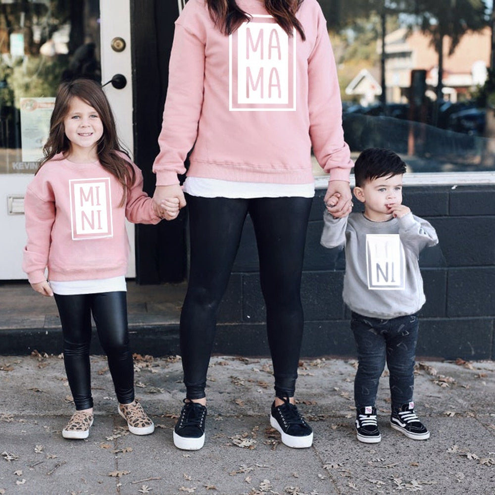 Tenue Assortie Mère-Fille-Garçon – Look Coordonné 3 Couleurs