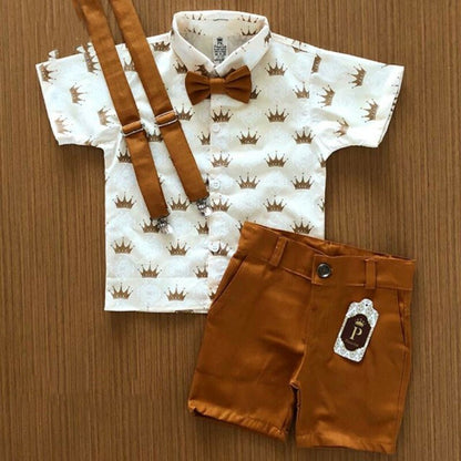 T-shirt fun et short léger pour des journées pleines de soleil
