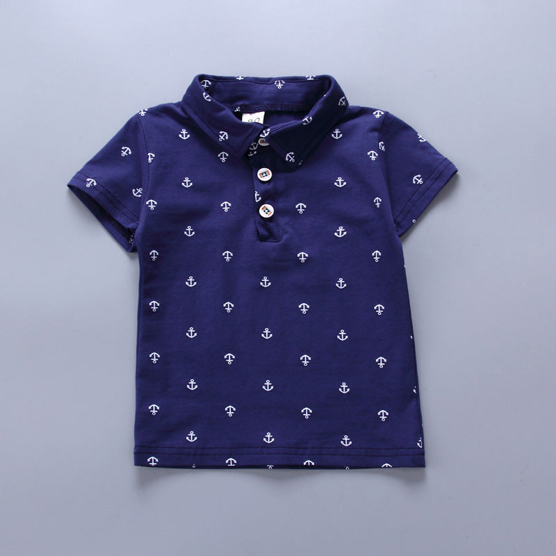 Tenue enfant imprimé ancre