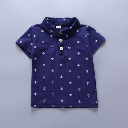 Tenue enfant imprimé ancre