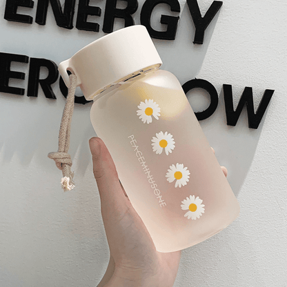 Gourde transparente marguerite – 520 ml (17.6 oz)