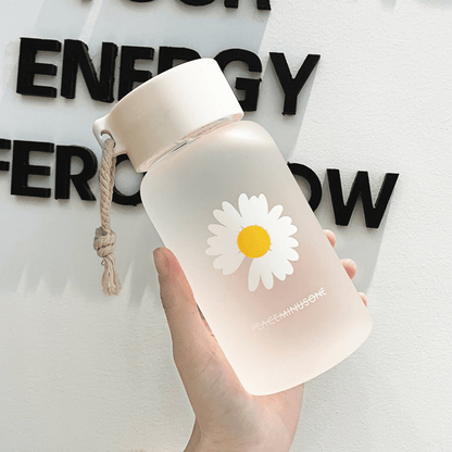 Gourde transparente marguerite – 520 ml (17.6 oz)