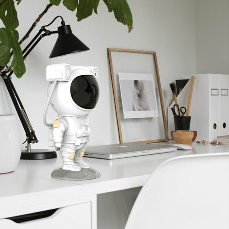 Projecteur Galaxie Astronaute – Veilleuse LED USB Ciel Étoilé | Lampe Ambiance Chambre