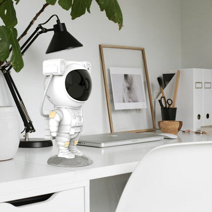 Projecteur Galaxie Astronaute – Veilleuse LED USB Ciel Étoilé | Lampe Ambiance Chambre