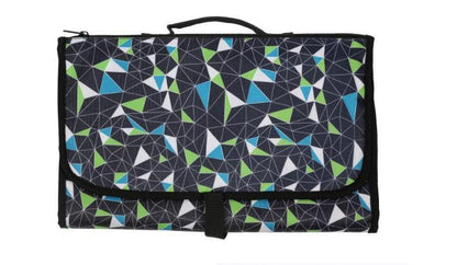 Tapis à Langer Bébé Portable – Pliable, Imperméable & Lavable | Matelas de Voyage + Sac de Rangement