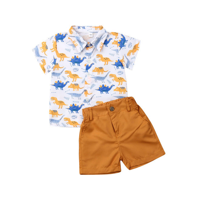 T-shirt fun et short léger pour des journées pleines de soleil