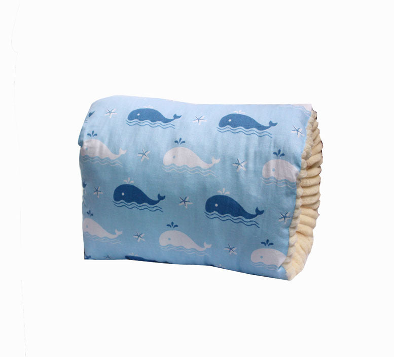 Coussin d’allaitement en coton réglable – Oreiller de bras lavable pour bébé et maman