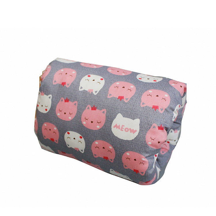 Coussin d’allaitement en coton réglable – Oreiller de bras lavable pour bébé et maman