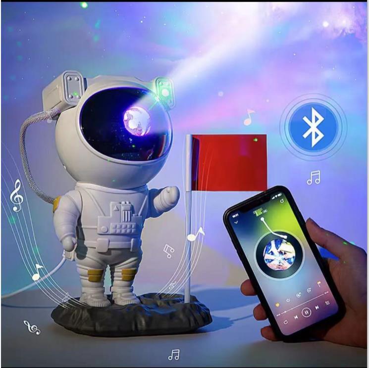 Projecteur Galaxie Astronaute – Veilleuse LED USB Ciel Étoilé | Lampe Ambiance Chambre