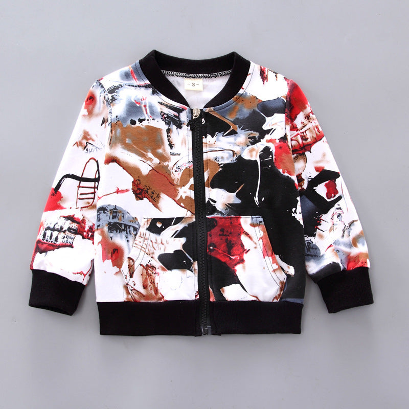 Vêtements d'automne et d'hiver pour garçons - Ensemble trois pièces pour enfant.