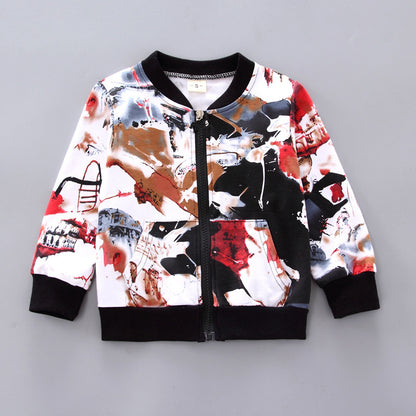 Vêtements d'automne et d'hiver pour garçons - Ensemble trois pièces pour enfant.