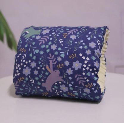 Coussin d’allaitement en coton réglable – Oreiller de bras lavable pour bébé et maman