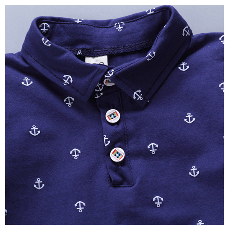 Tenue enfant imprimé ancre