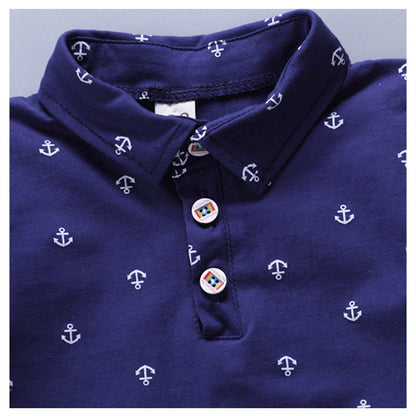 Tenue enfant imprimé ancre