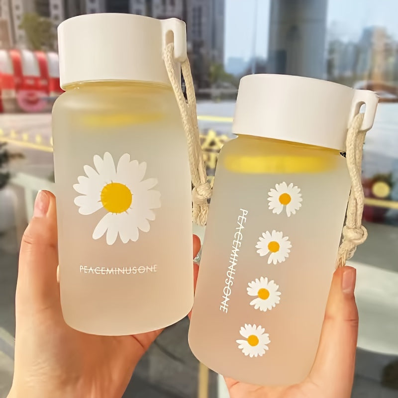 Gourde transparente marguerite – 520 ml (17.6 oz)