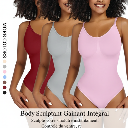 Smoothing Shapewear Bodysuit for Women Faja Full Body Shaper Thong Soft Body Shaping Sculpting Breast Slimming Underwear