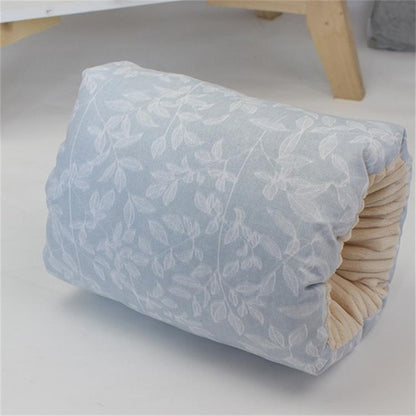 Coussin d’allaitement en coton réglable – Oreiller de bras lavable pour bébé et maman