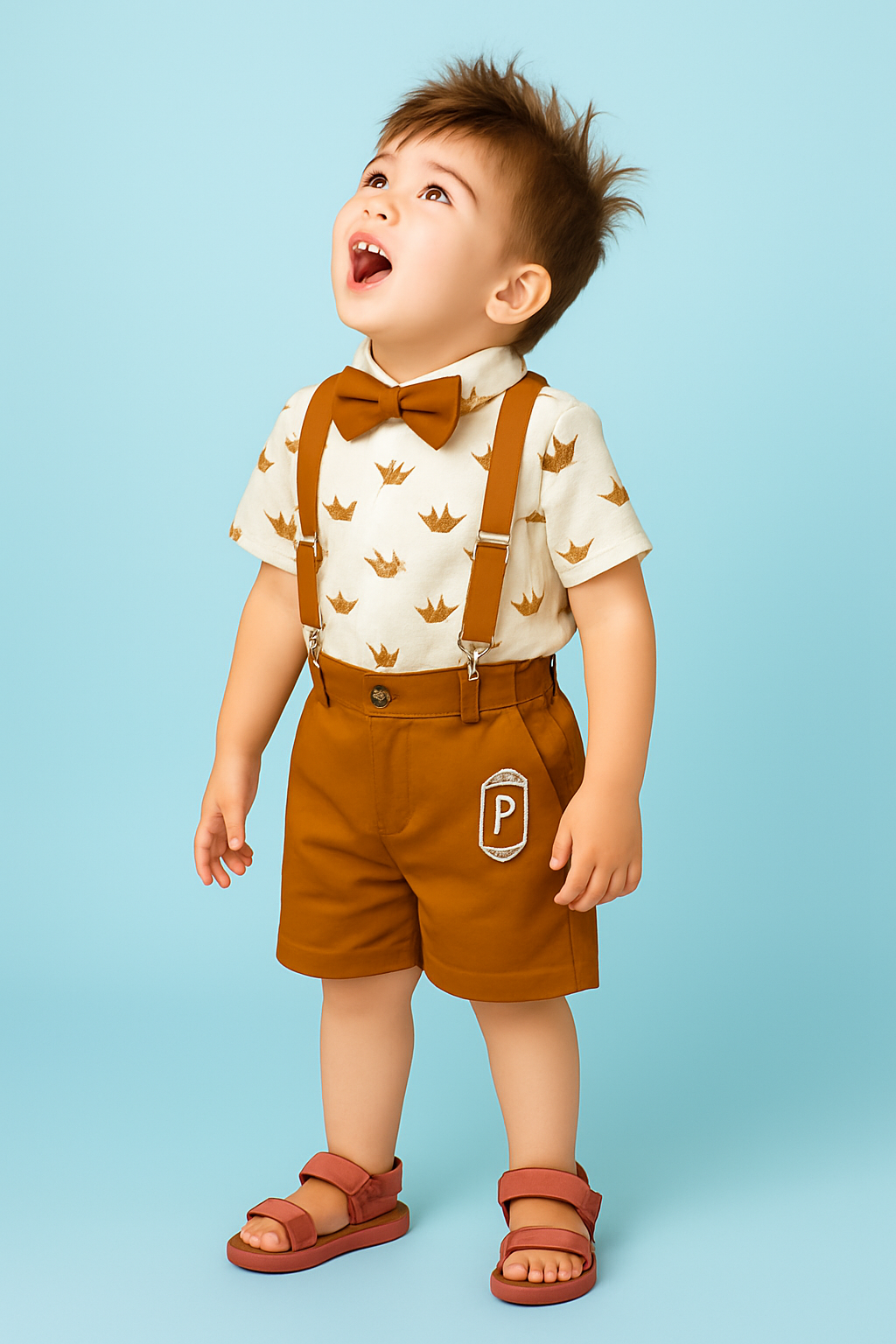 T-shirt fun et short léger pour des journées pleines de soleil