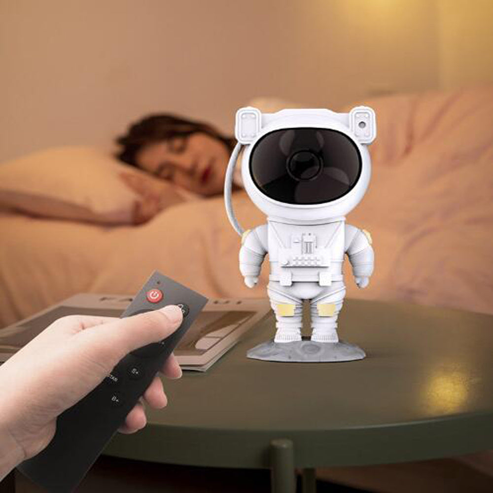 Projecteur Galaxie Astronaute – Veilleuse LED USB Ciel Étoilé | Lampe Ambiance Chambre