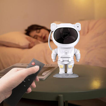 Projecteur Galaxie Astronaute – Veilleuse LED USB Ciel Étoilé | Lampe Ambiance Chambre
