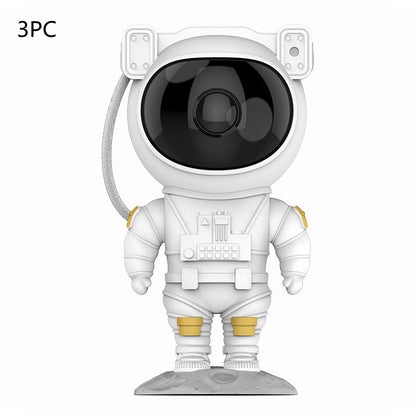 Projecteur Galaxie Astronaute – Veilleuse LED USB Ciel Étoilé | Lampe Ambiance Chambre