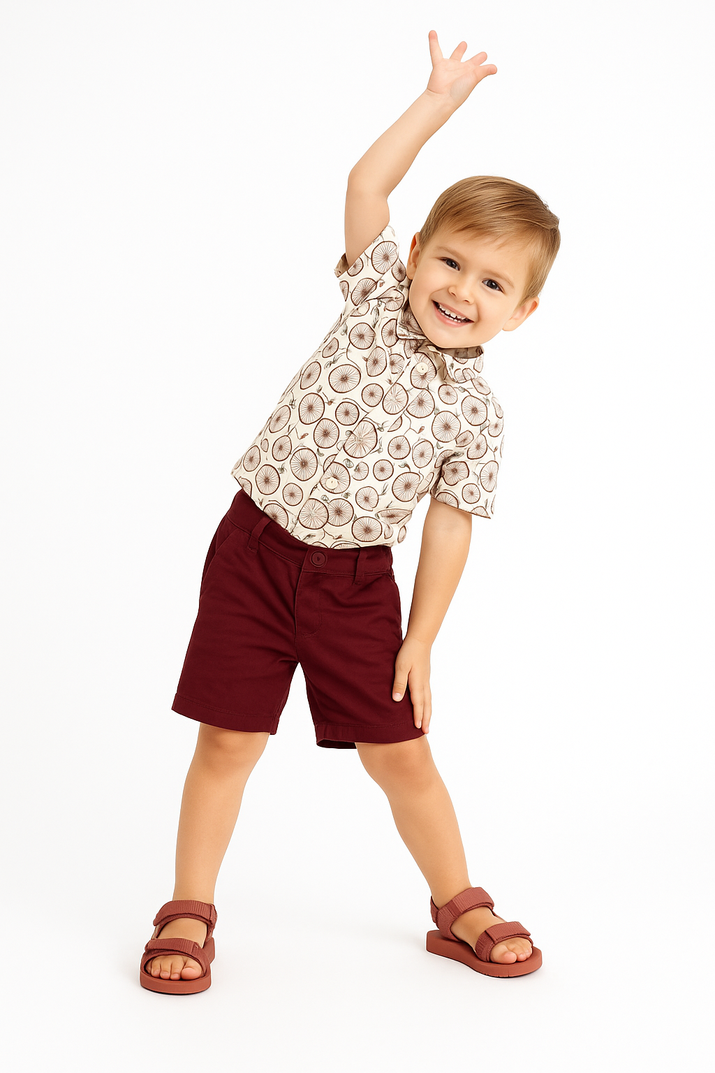 T-shirt fun et short léger pour des journées pleines de soleil