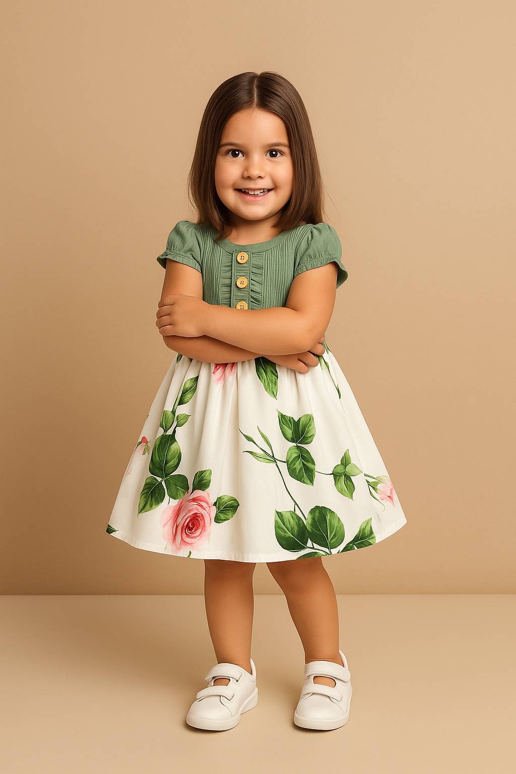 Robe d'été mignonne et confortable – Pour bébés et jeunes filles