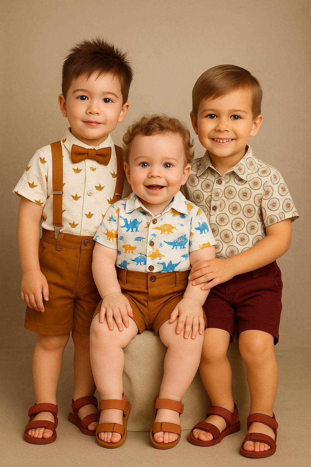 T-shirt fun et short léger pour des journées pleines de soleil