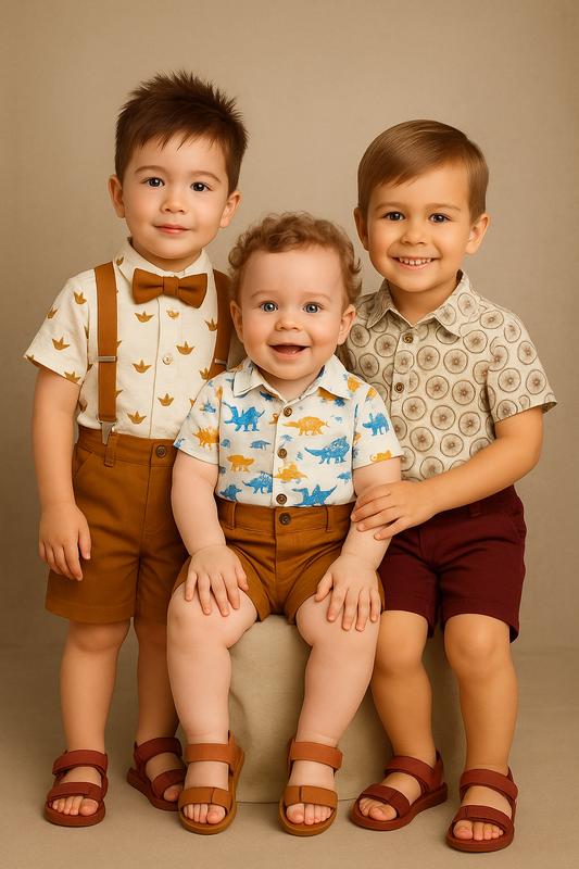 T-shirt fun et short léger pour des journées pleines de soleil
