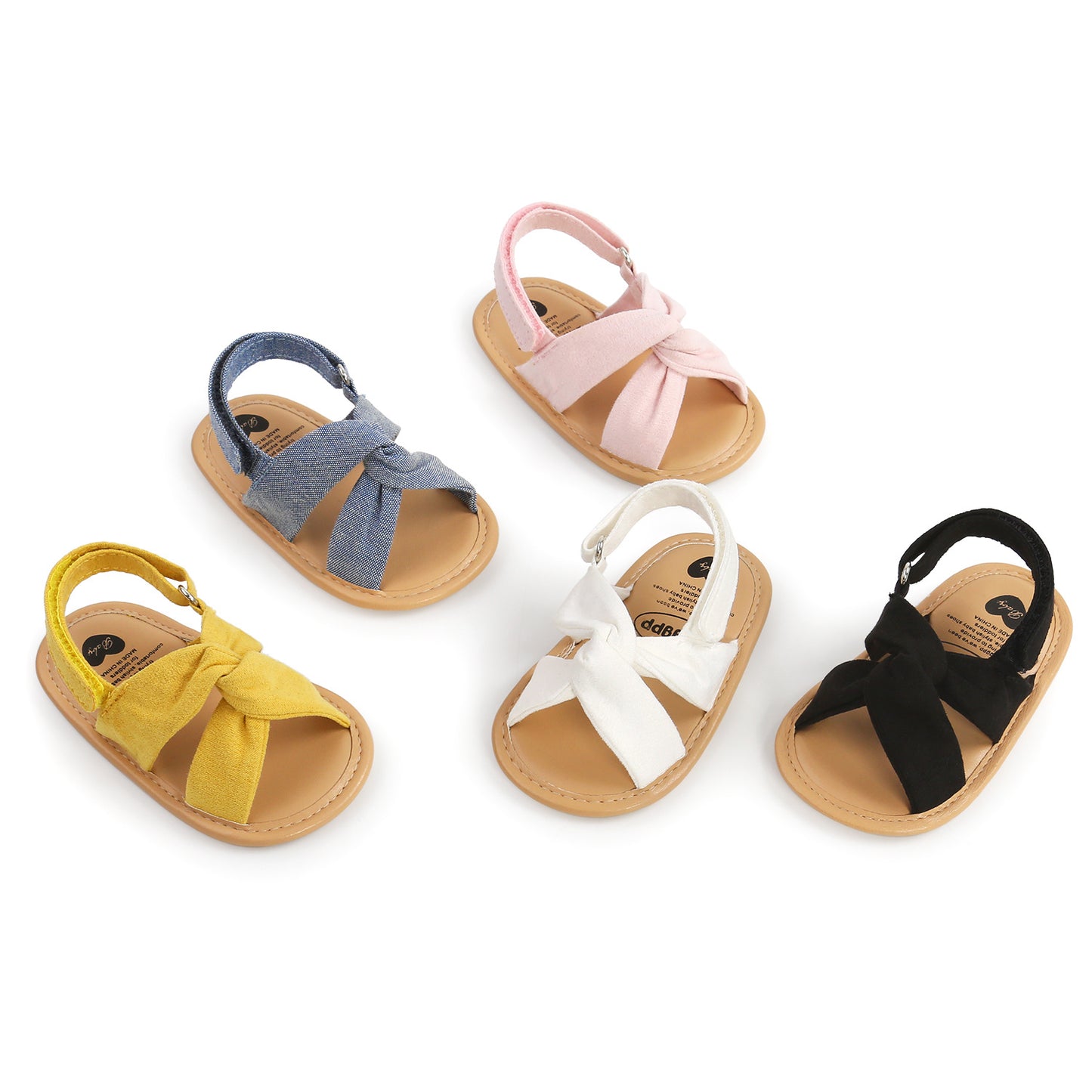 Sandales Bébé Croisées – Printemps & Été