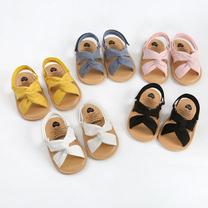 Sandales Bébé Croisées – Printemps & Été