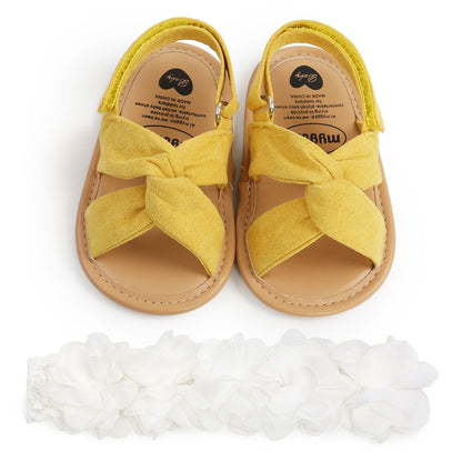 Sandales Bébé Croisées – Printemps & Été