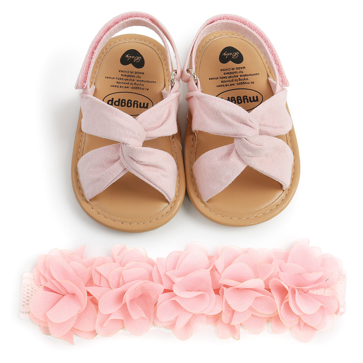 Sandales Bébé Croisées – Printemps & Été