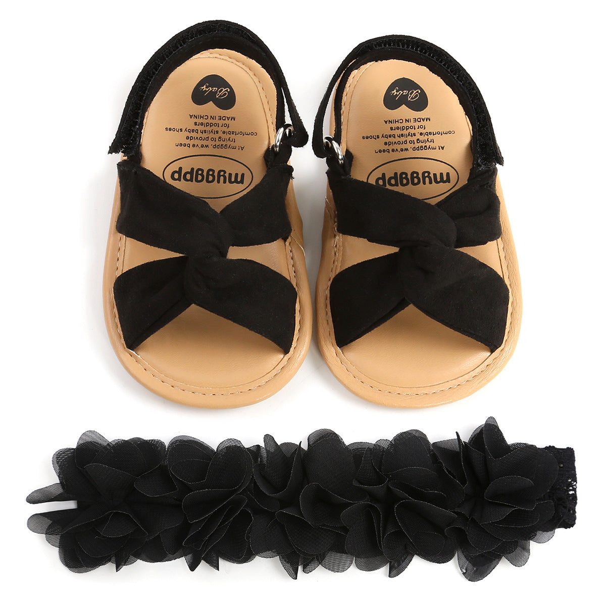Sandales Bébé Croisées – Printemps & Été