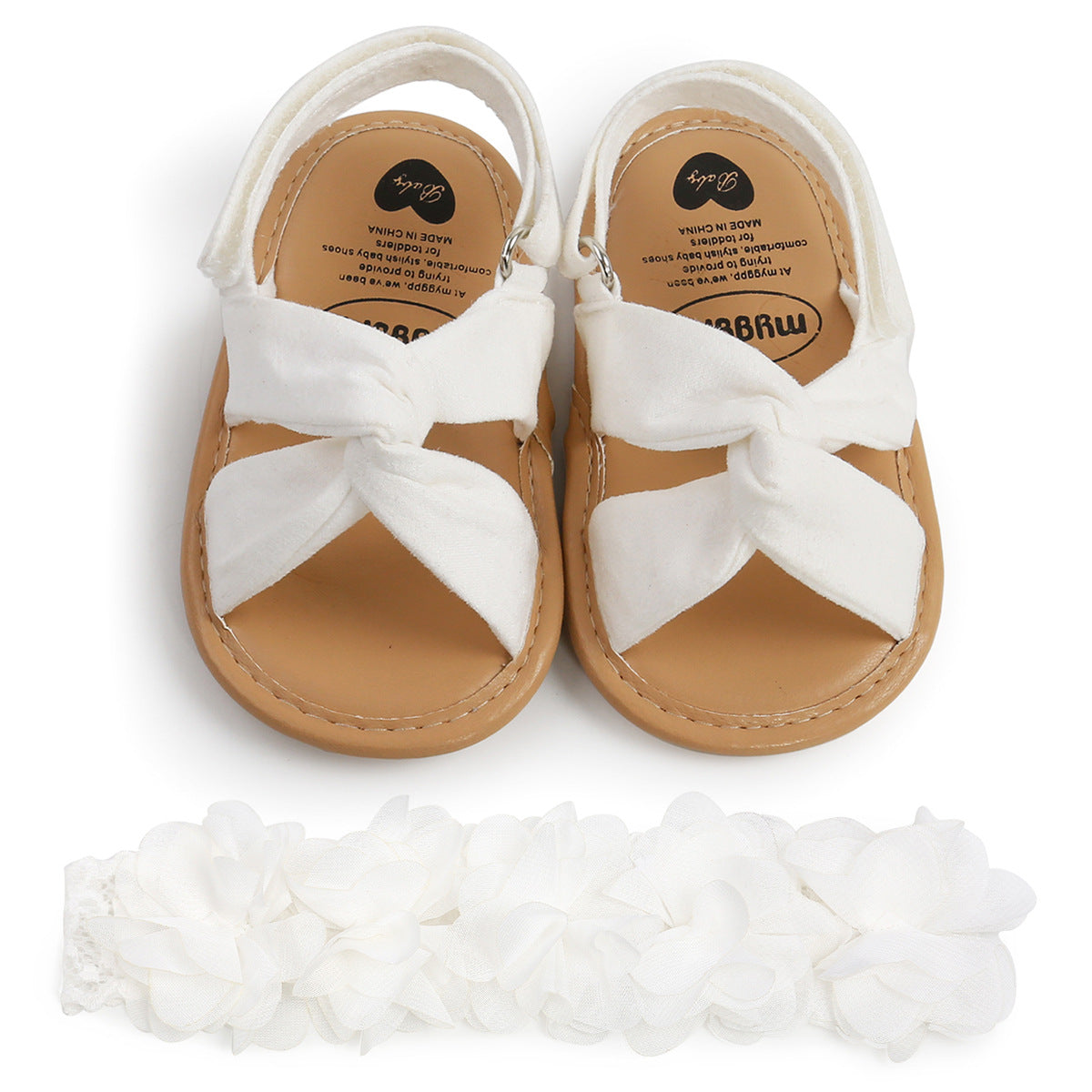 Sandales Bébé Croisées – Printemps & Été