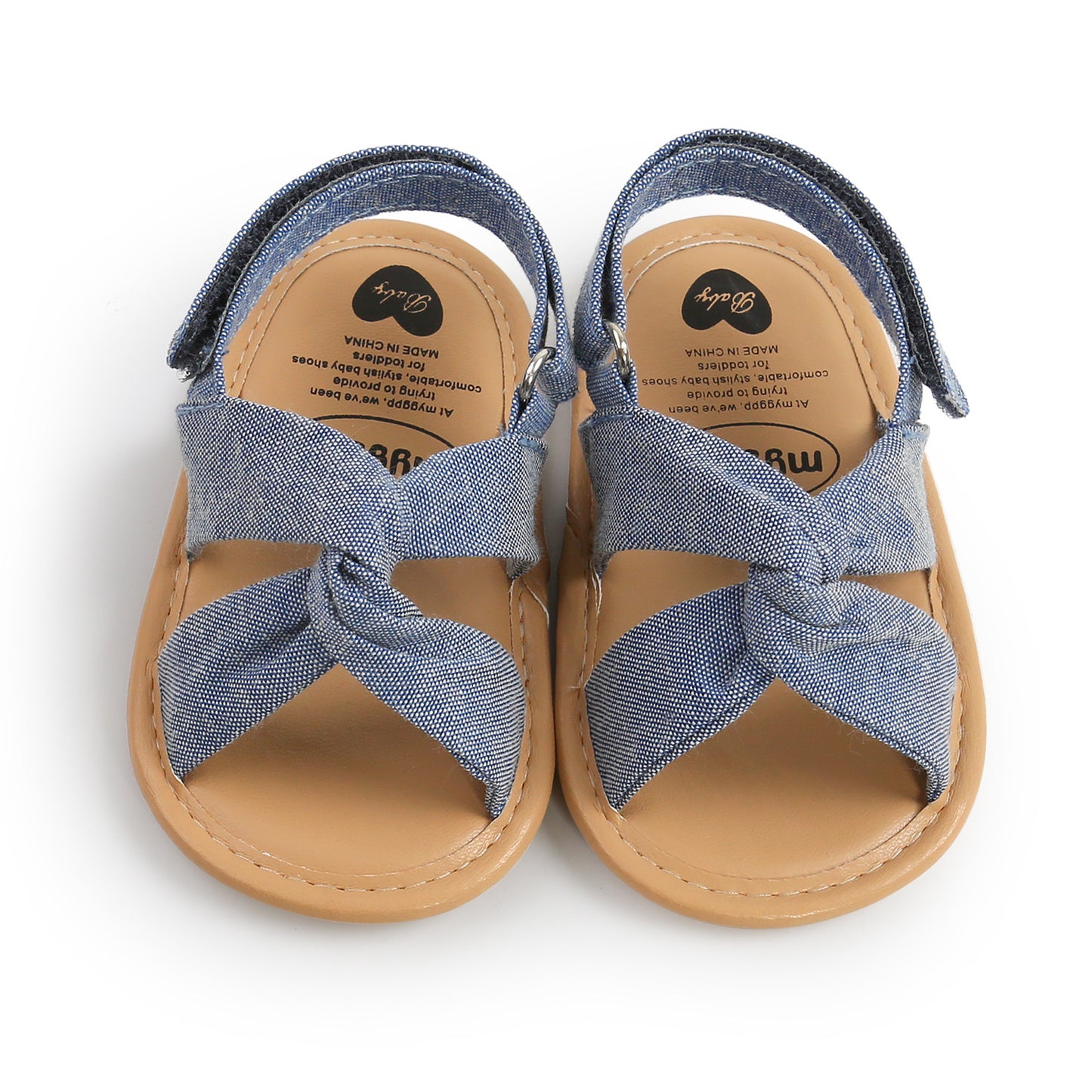 Sandales Bébé Croisées – Printemps & Été