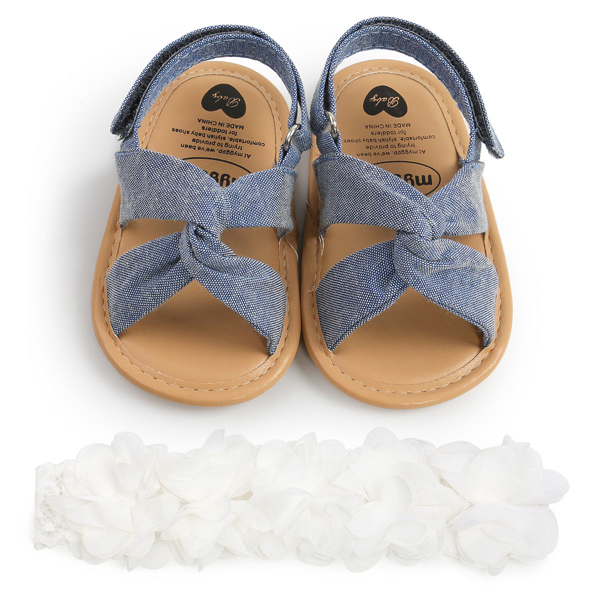 Sandales Bébé Croisées – Printemps & Été