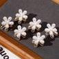 Pinces à cheveux fleuries avec perles – Lot de 1, 3 ou 6 pièces