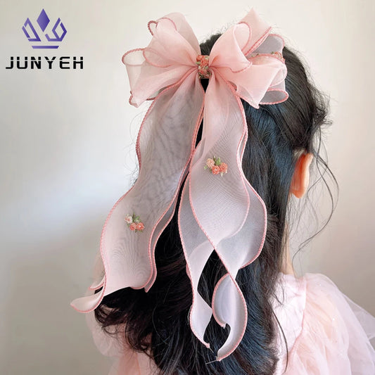 Pince à cheveux nœud papillon