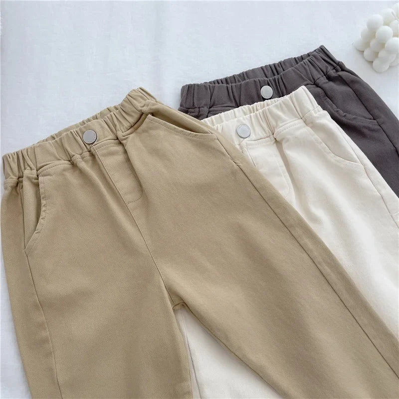 Pantalon Cargo Garçon – Confort Décontracté | 1 à 8 ans