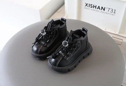 Bottines Enfant Unisexe – Style Mode à Lacets | Automne-Hiver