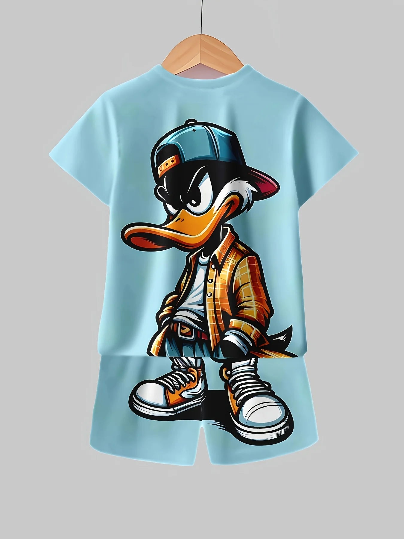 T-shirt garçon imprimé 3D – Look décontracté et stylé