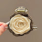 Pince à cheveux vintage fleur