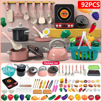 Grand Ensemble de Jouets de Cuisine – 92 / 69 / 59 pièces