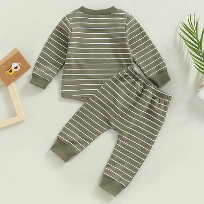 Ensemble bébé garçon – Tenue d’automne confortable et stylée