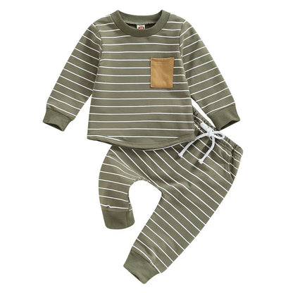 Ensemble bébé garçon – Tenue d’automne confortable et stylée