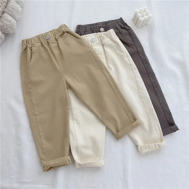 Pantalon Cargo Garçon – Confort Décontracté | 1 à 8 ans