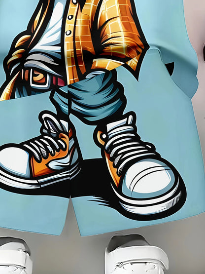 T-shirt garçon imprimé 3D – Look décontracté et stylé